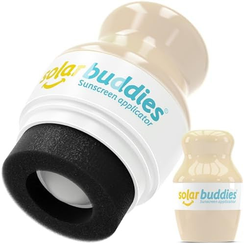 Solar Buddies Sunscreen Applicator - Single Nude - Refillable Roll on Sponge Sunscreen, Suncream ... | Amazon (US)