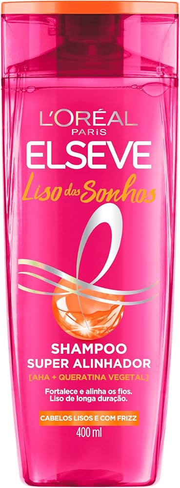 Shampoo L'Oréal Paris Elseve Liso dos Sonhos 400ML | Amazon (BR)