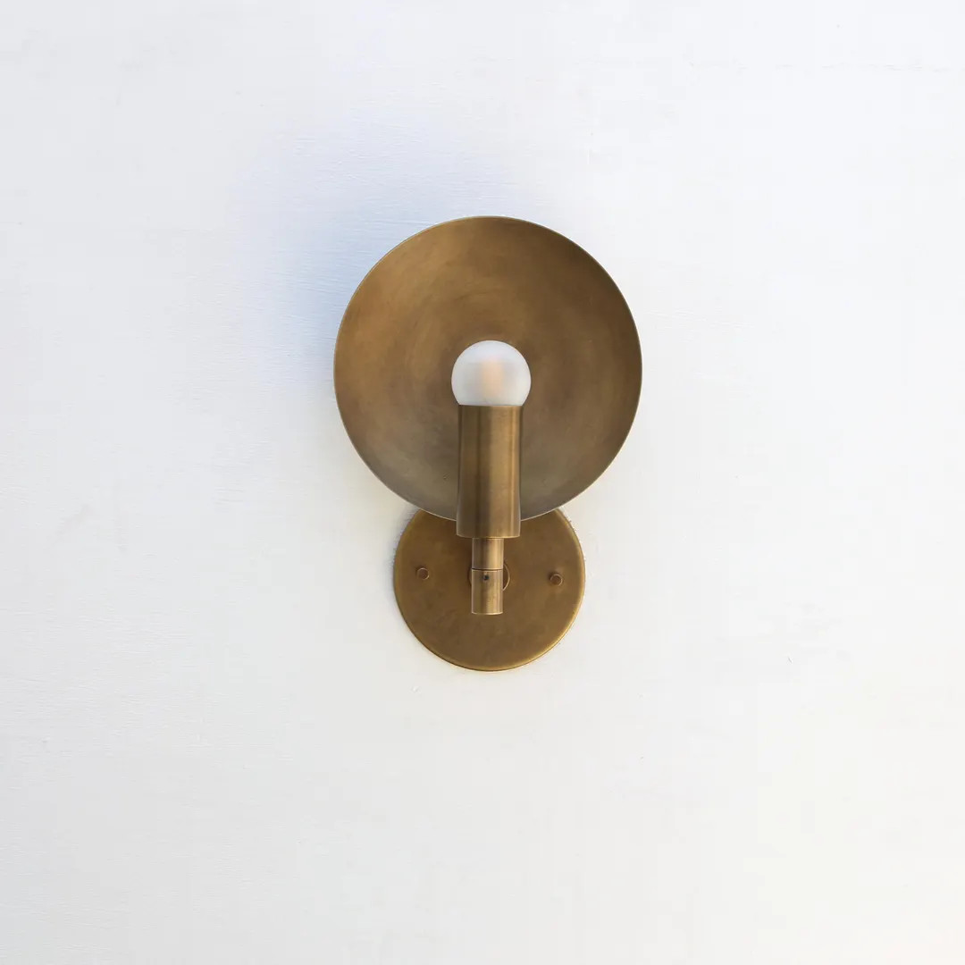 Brass Wall Sconce, Solid Brass Wall Sconce, UL Listed, - Etsy | Etsy (US)