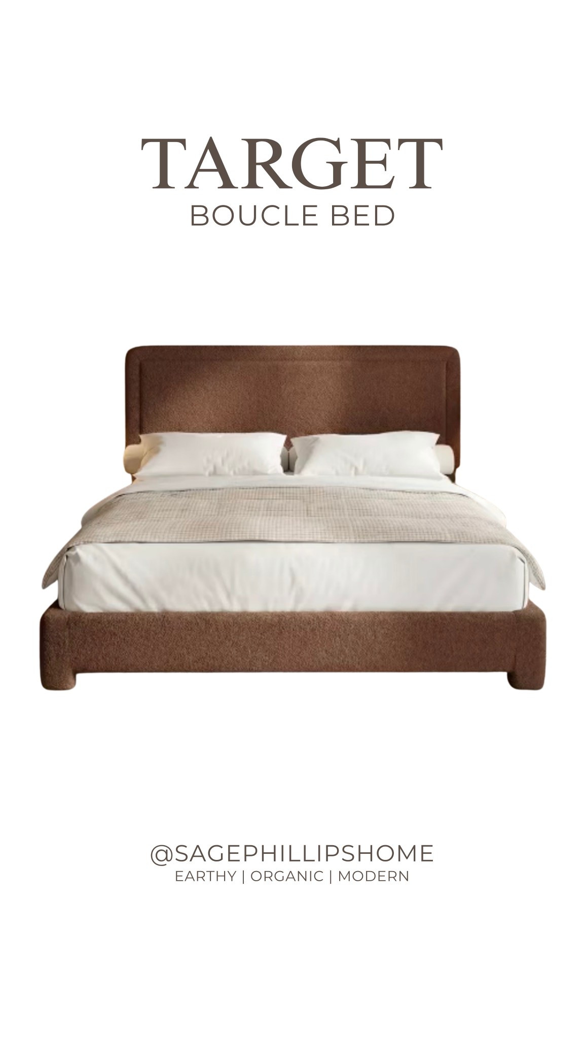 okay but this bed frame in this brown tone… are we obsessed or am I alone?? 🤎

#LTKstyletip #LTKsale #LTKhome