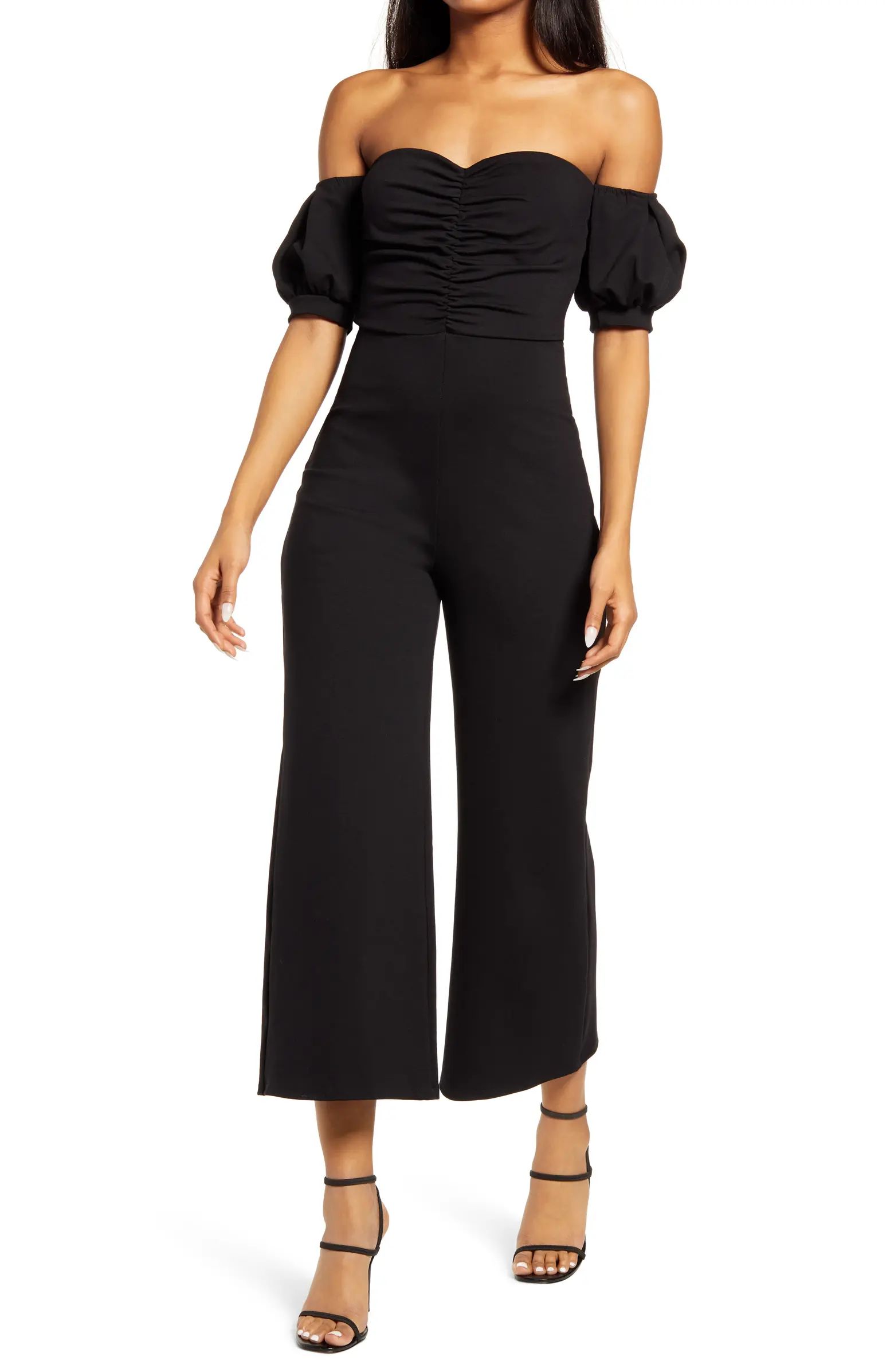 Impress Release Off the Shoulder Jumpsuit | Nordstrom