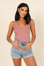 Mikaela Tank Top - Mauve | Petal & Pup (US)