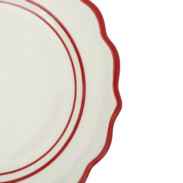 The Pioneer Woman Ainsley 10.5-Inch Dinner Plate, White | Walmart (US)