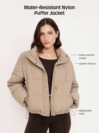 Water-Resistant Puffer Jacket | Old Navy (US)