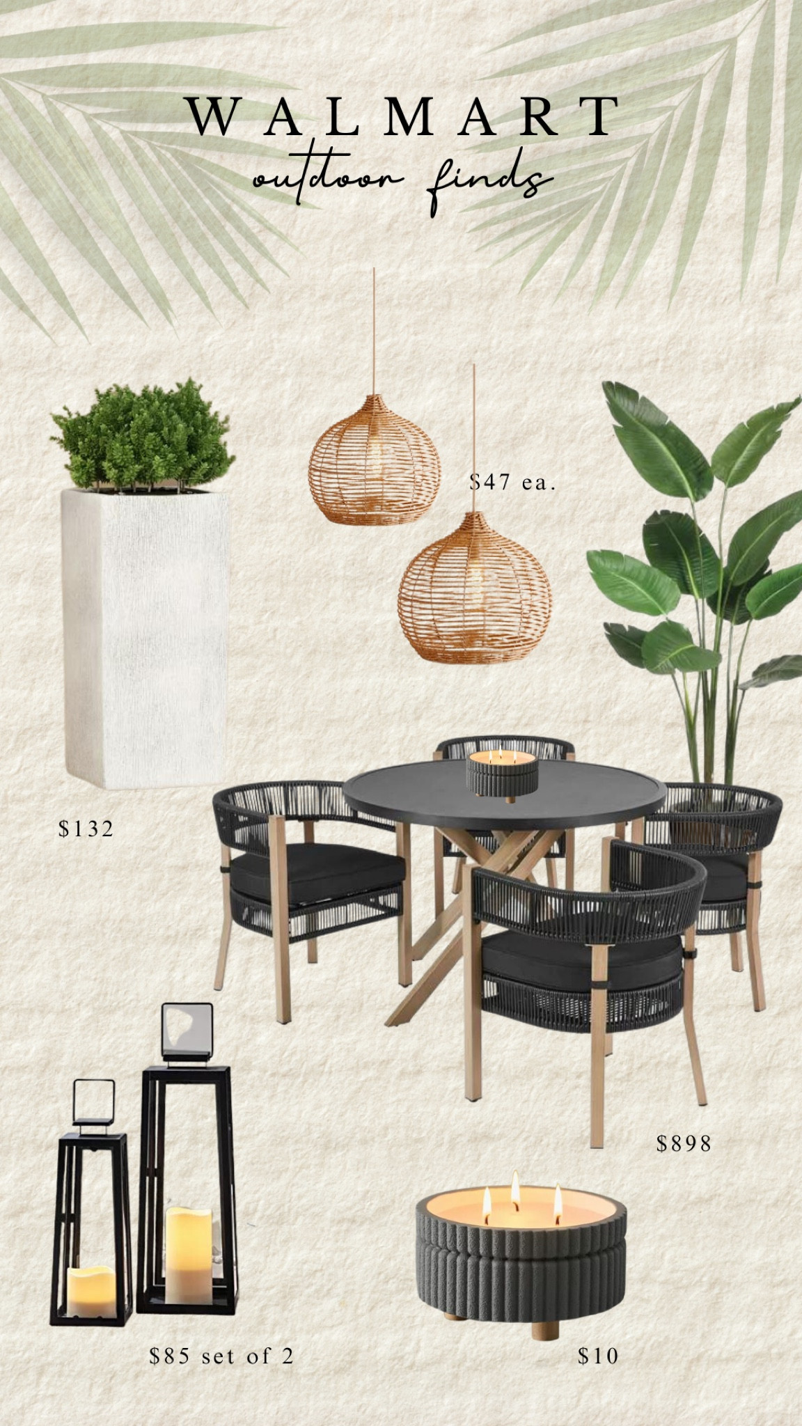 Loving these Walmart outdoor home finds for the spring!  #homedecor 

#LTKhome #LTKFind #LTKSeasonal