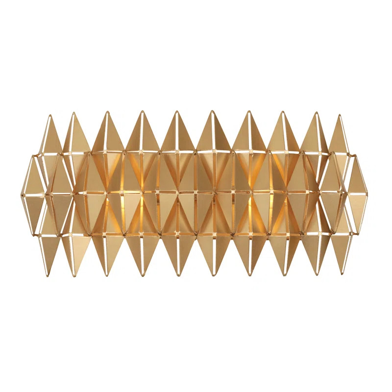 Forever 2 - Light Dimmable French Gold Bath Bar | Wayfair North America