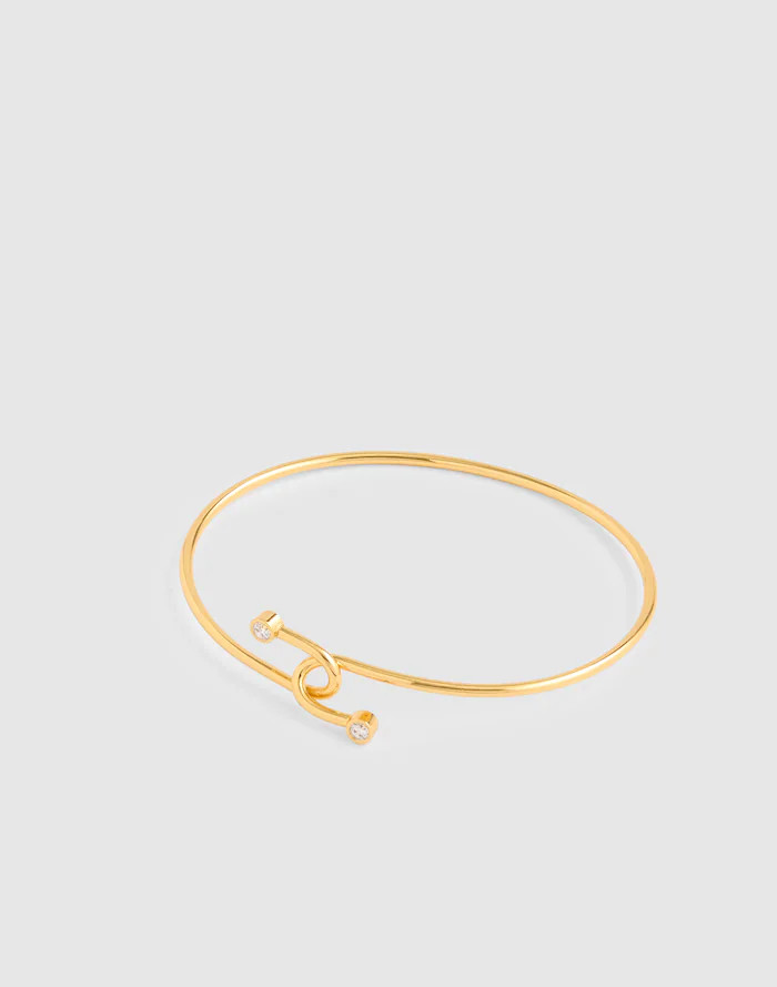 Crystal Twisted Wire Bracelet | Madewell