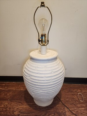 S+MIND 1986 Danish Modern White Beehive Table Lamp, NICE! | eBay US