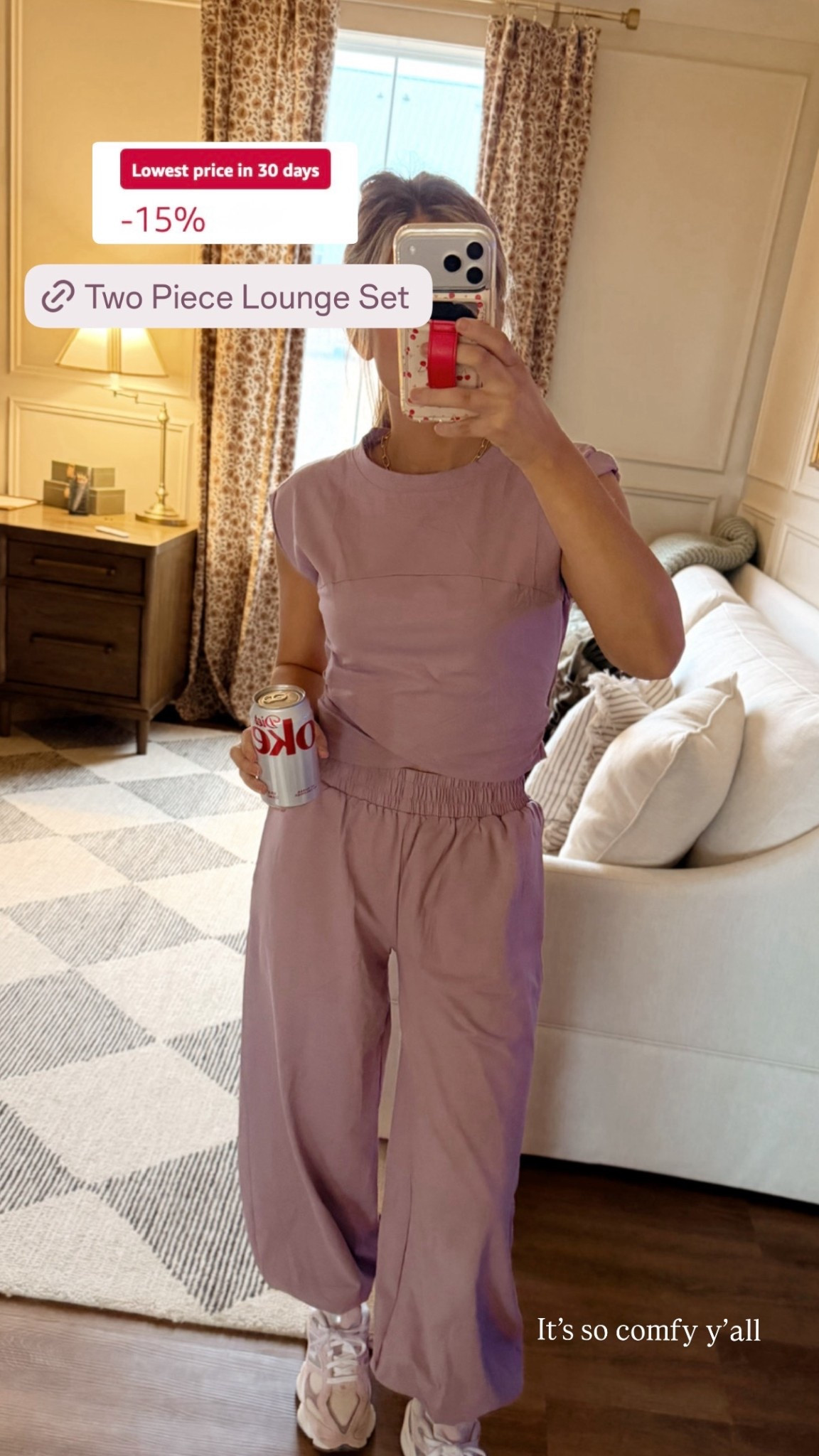 Two piece lounge set from Amazon on sale😍

#LTKgrwm #LTKootd #LTKSaleAlert