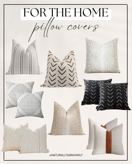  Neutral throw pillow covers for a living room refresh this new year! 

#LTKhome #LTKFind #LTKunder50