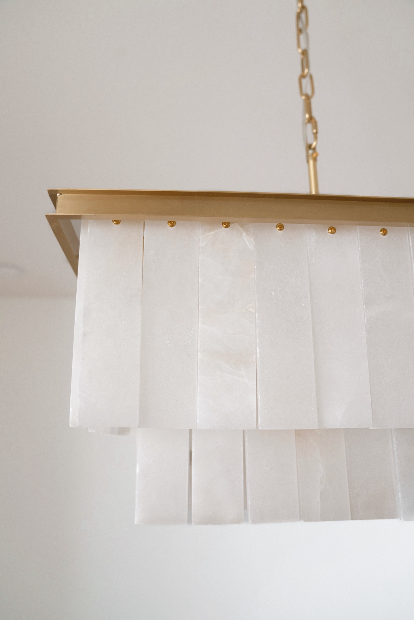 Sneak peek of my Fabtiko Alabaster chandelier!! 

They're not on LTK yet, but I linked similar marble options here☁️

#LTKHome