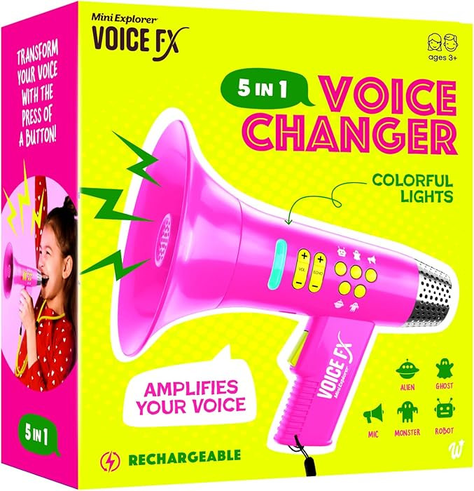 Mini Explorer Voice Changer for Girls - Kids Gifts for Kids Ages 3 4 5 6 7 8 Year Old Girl Birthd... | Amazon (CA)