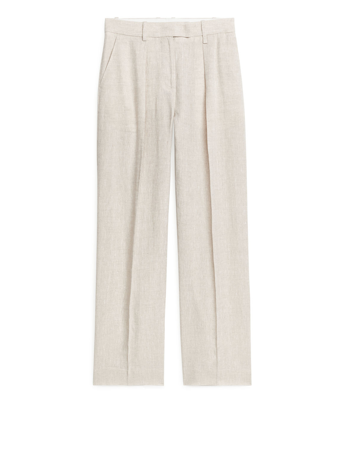 Linen Trousers - Light Beige - ARKET GB | ARKET (US&UK)