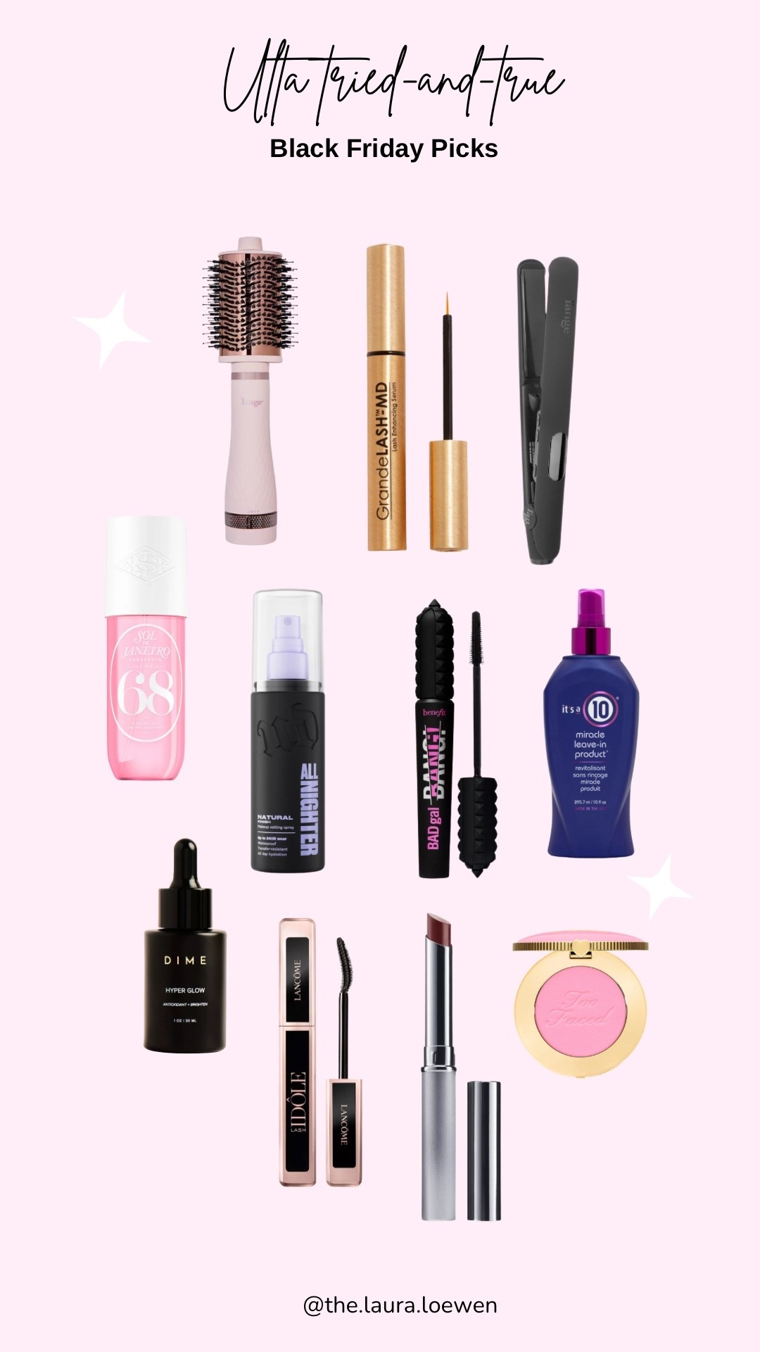 Ulta Black Friday picks! Things I’ve used, have and LOVE 💝

Ulta sale 
Beauty Black Friday 
Over 30 beauty 
Over 30 makeup 
Drugstore beauty 
Drugstore makeup 
Over 40 beauty 
Over 40 makeup 
Stocking stuffer teen girl 
Stocking stuffer her 
Stocking stuffer mom 

#LTKBeauty #LTKHoliday #LTKCyberWeek