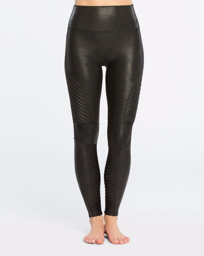 Faux Leather Moto Leggings | Spanx