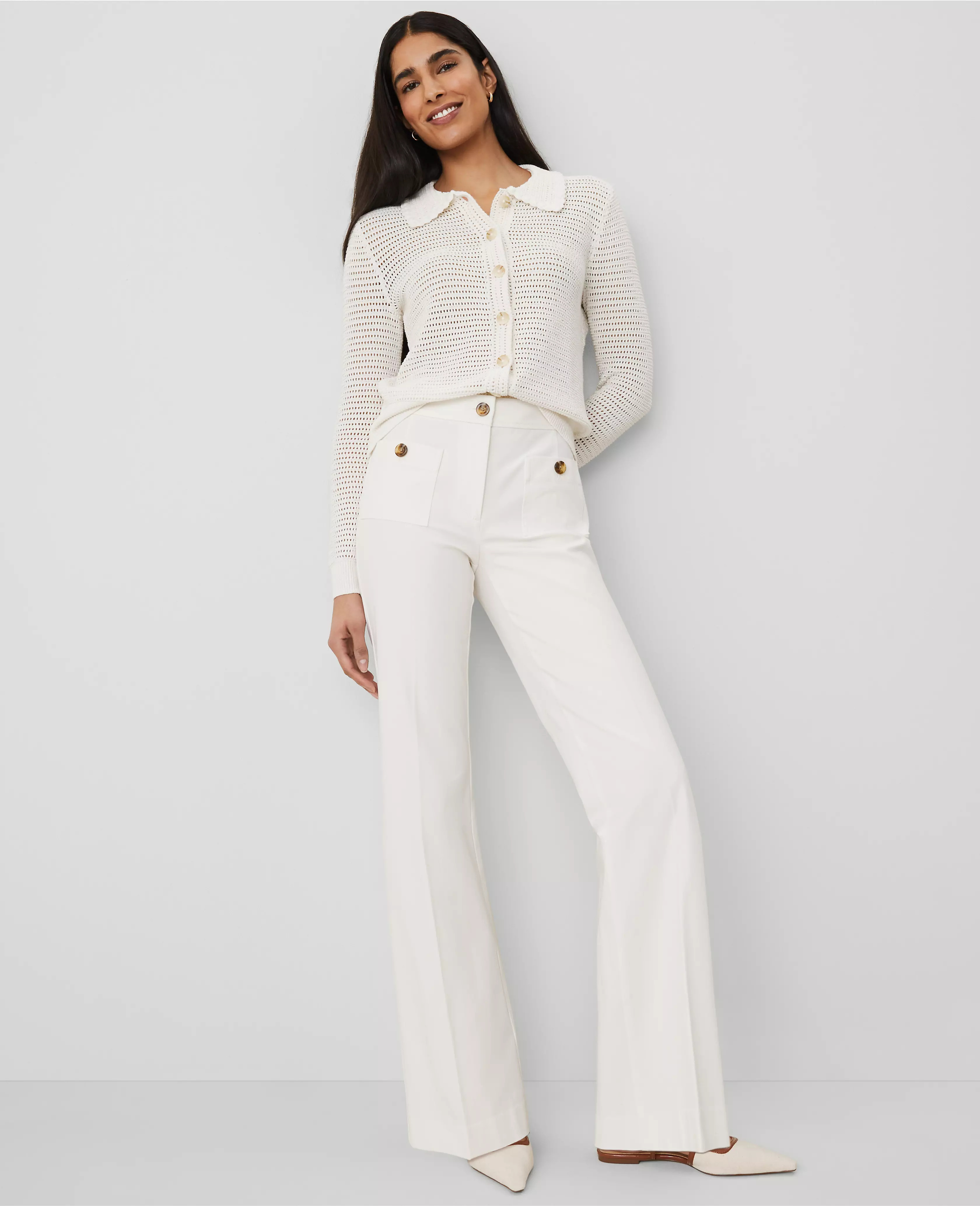 The Patch Pocket Boot Pant | Ann Taylor