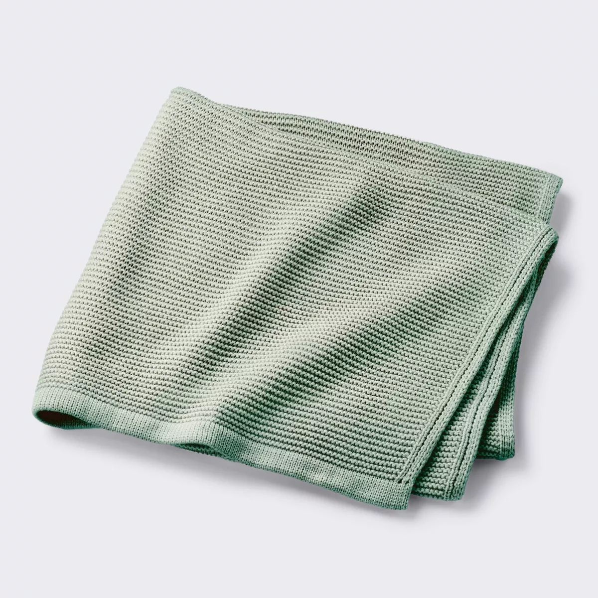 Knit Baby Blanket - Green - Cloud Island™ | Target