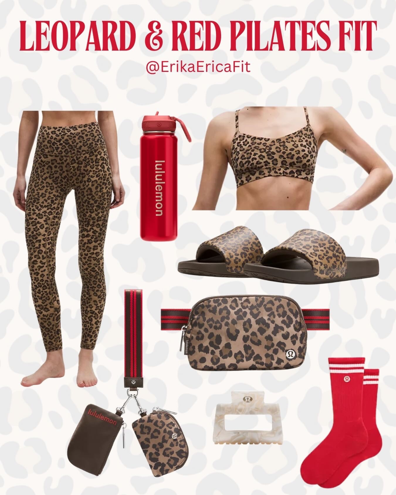 We’re loving the new leopard drop from Lululemon 🐆🤎 The perfect mix of bold and effortless—can’t wait to shop this one.

#lululemon #leopardprint #athleisurestyle #fitnessstyle #newarrivals