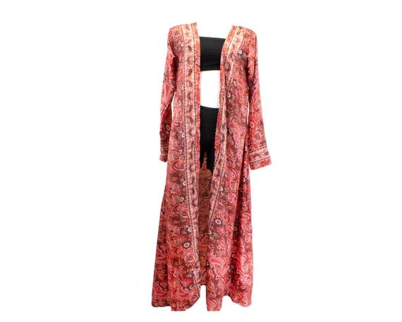 Silk Boho Festival kimono,women beach cover up,Silk Kimono jacket,Boho Kimono,Cardigan Bath Robe,... | Etsy (US)