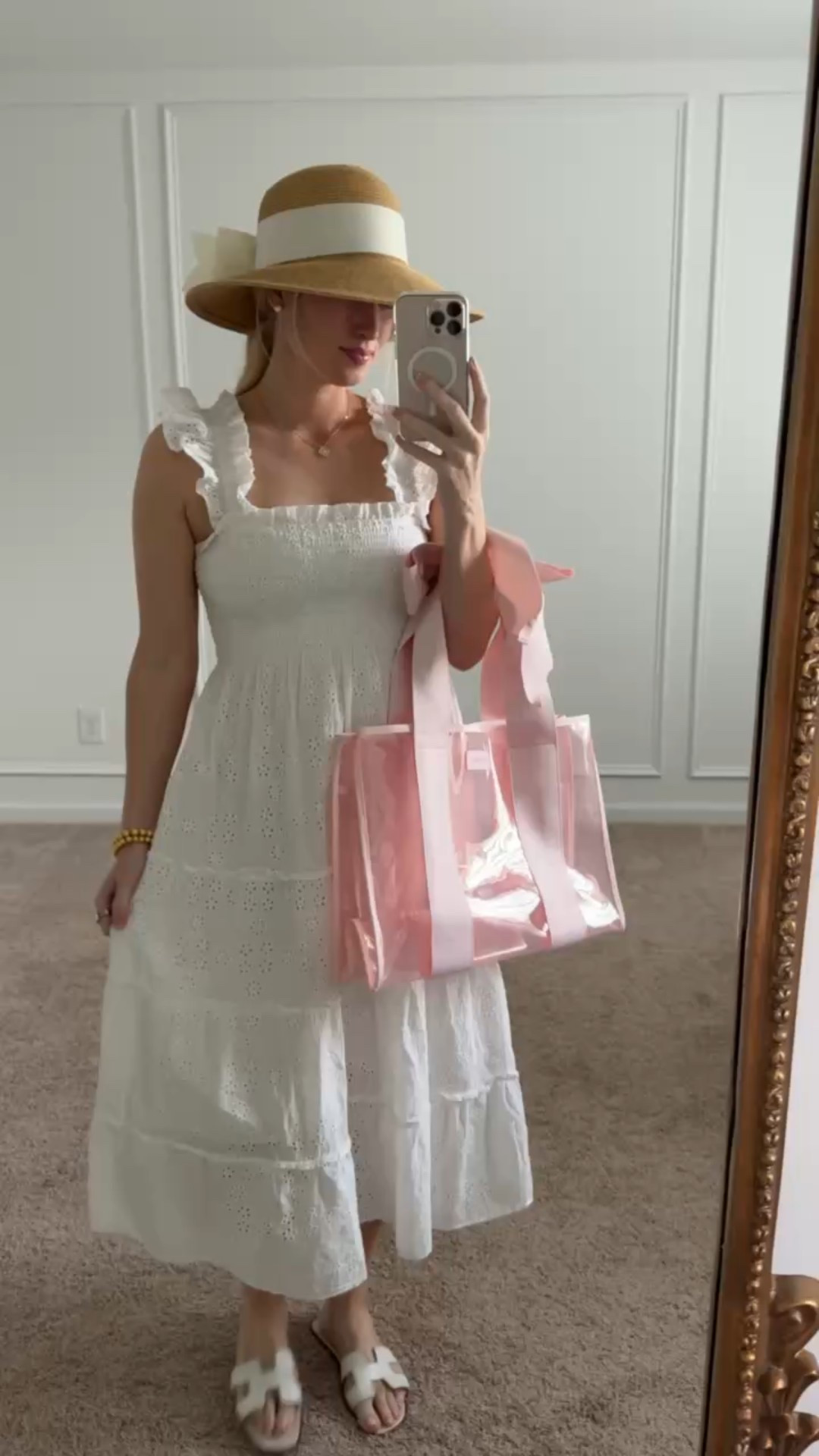Farmer’s market outfit! I’ve had this dress for a few years and it has held up so well! It’s extremely comfortable and flowy. Spring outfits // summer outfits // brunch outfits // shower outfits // Mother’s Day outfits 

#LTKStyleTip #LTKWatchNow #LTKSeasonal
