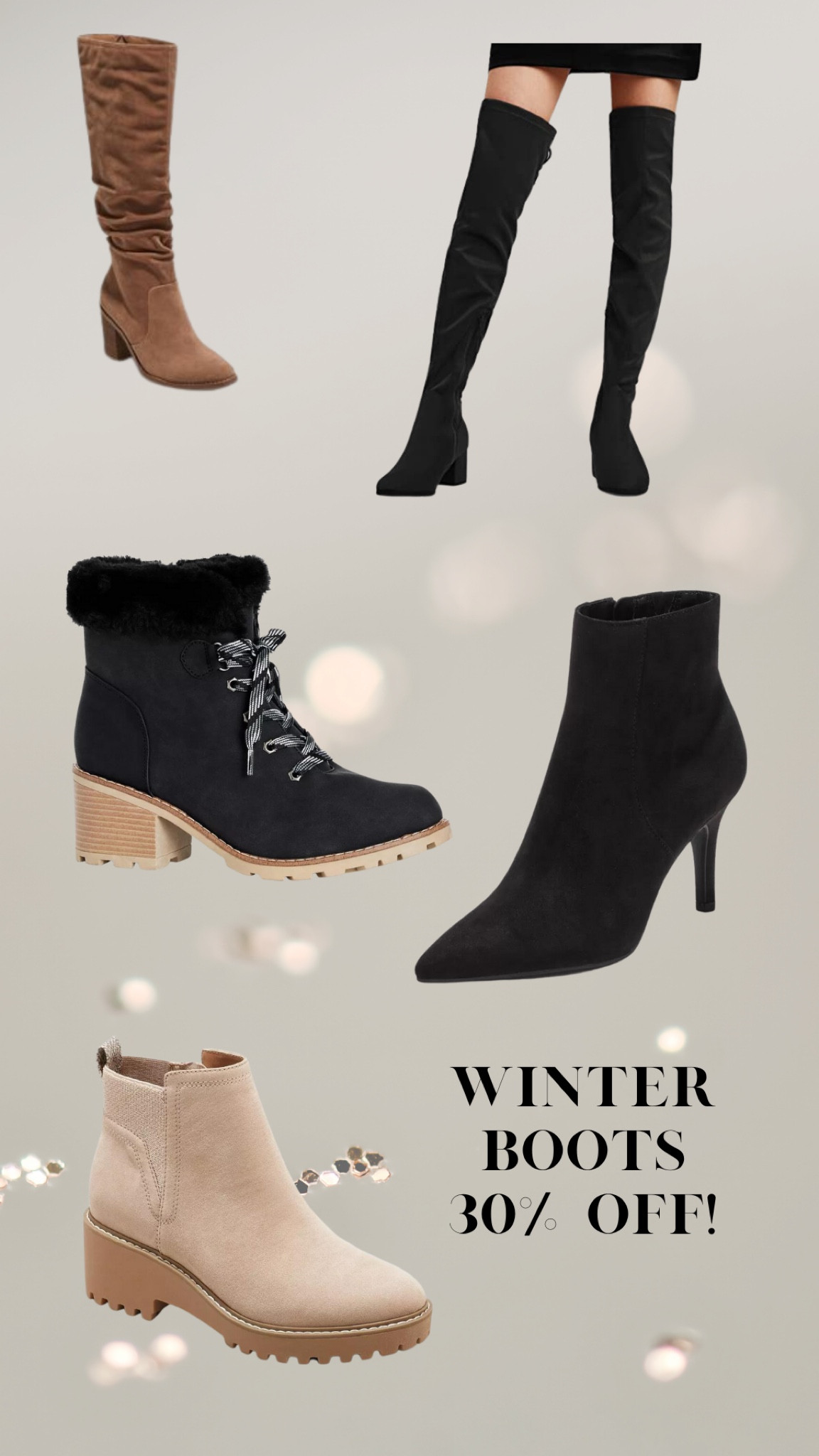 Target #winterboots on sale now! 30% off!

#LTKSeasonal #LTKGiftGuide #LTKstyletip