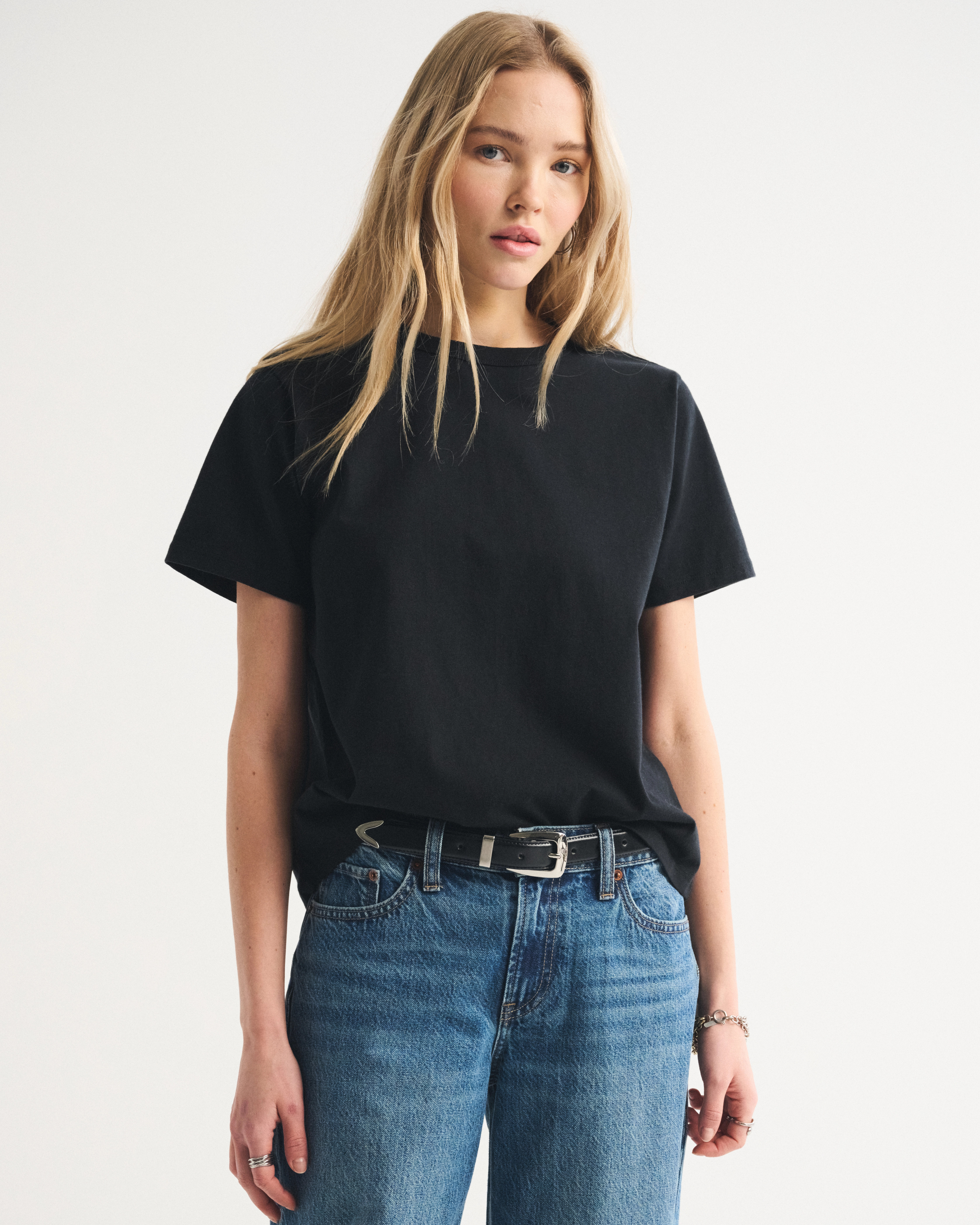 Essential Everyday Easy Tee | Abercrombie & Fitch (US)