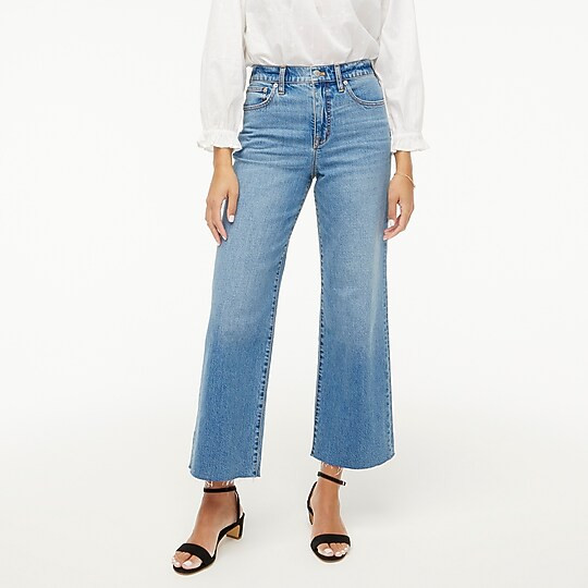 Wide-leg jean in all-day stretch | J.Crew Factory