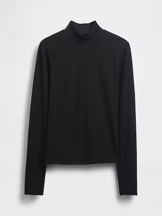 CloseKnit Jersey Mockneck T-Shirt | Gap (US)