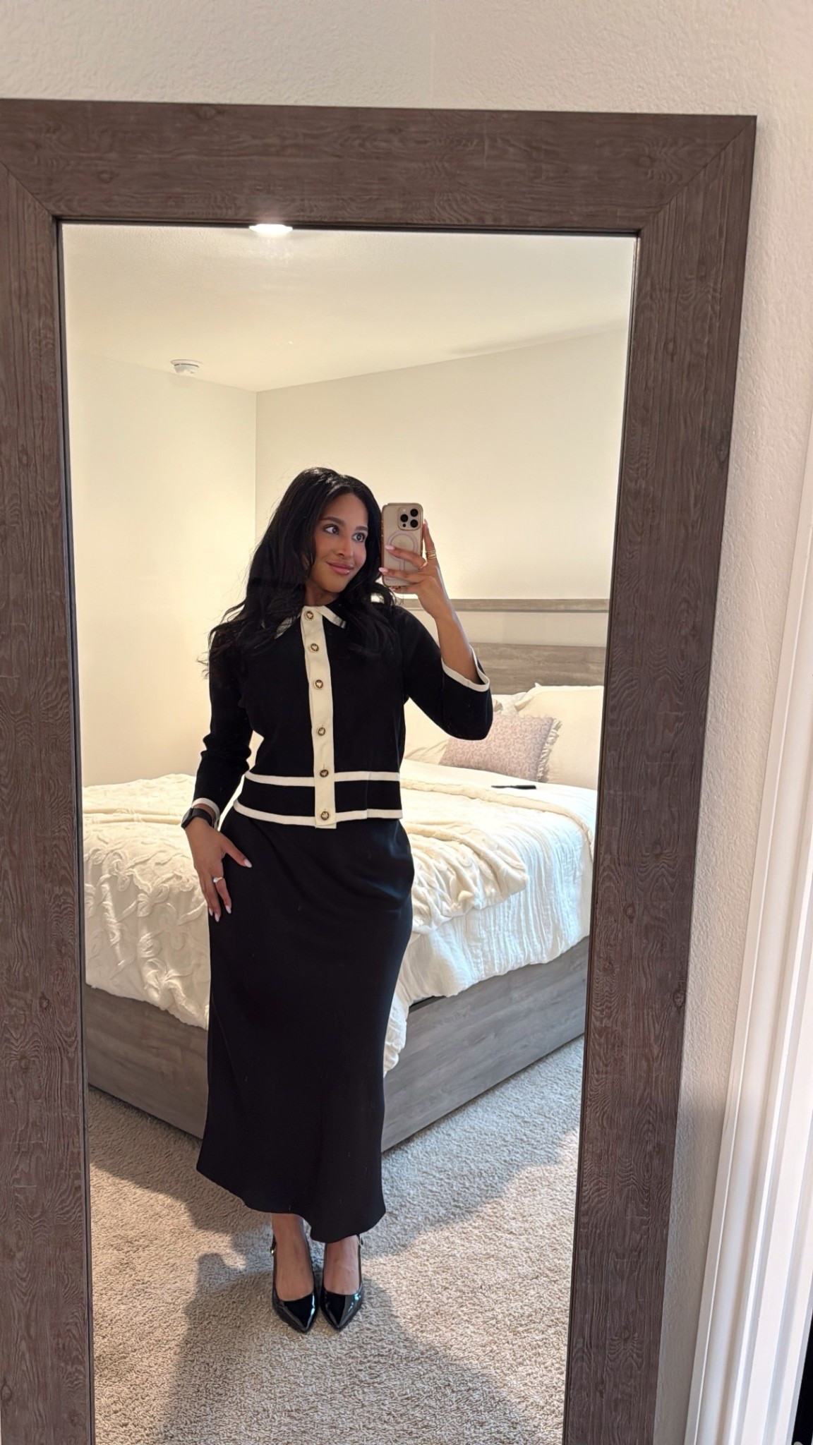 Work OOTD! Sweater is a brand called Halogen found it at Nordstrom. Linked similar ones! 

#LTKWorkwear #LTKootd
