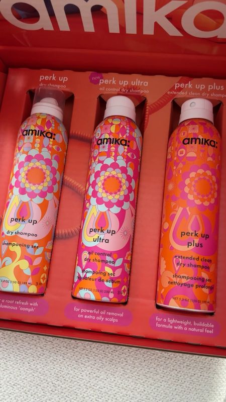 Looking for amazing dry shampoo for your hair? This brand is my favorite. 

🩷 They also just released “Perk Up Ultra Oil” dry shampoo, which has a near perfect customer score. This is an extra-strength formula for those days you need a lift for oily scalps.

🧡 Perk Up is great for a root refresh and day 2 or 3 hair. 

🩷 Perk Up Plus is lightweight but buildable. 

 

#LTKSeasonal #LTKBeauty #LTKFindsUnder50