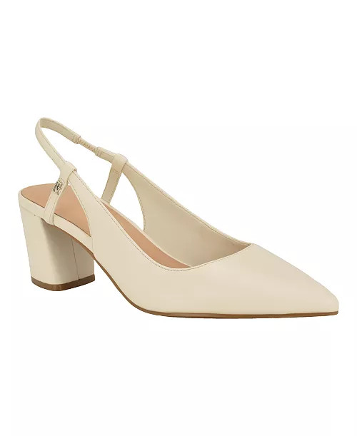 Women's Jezibee Block Heel Slingback Pumps | Macy's