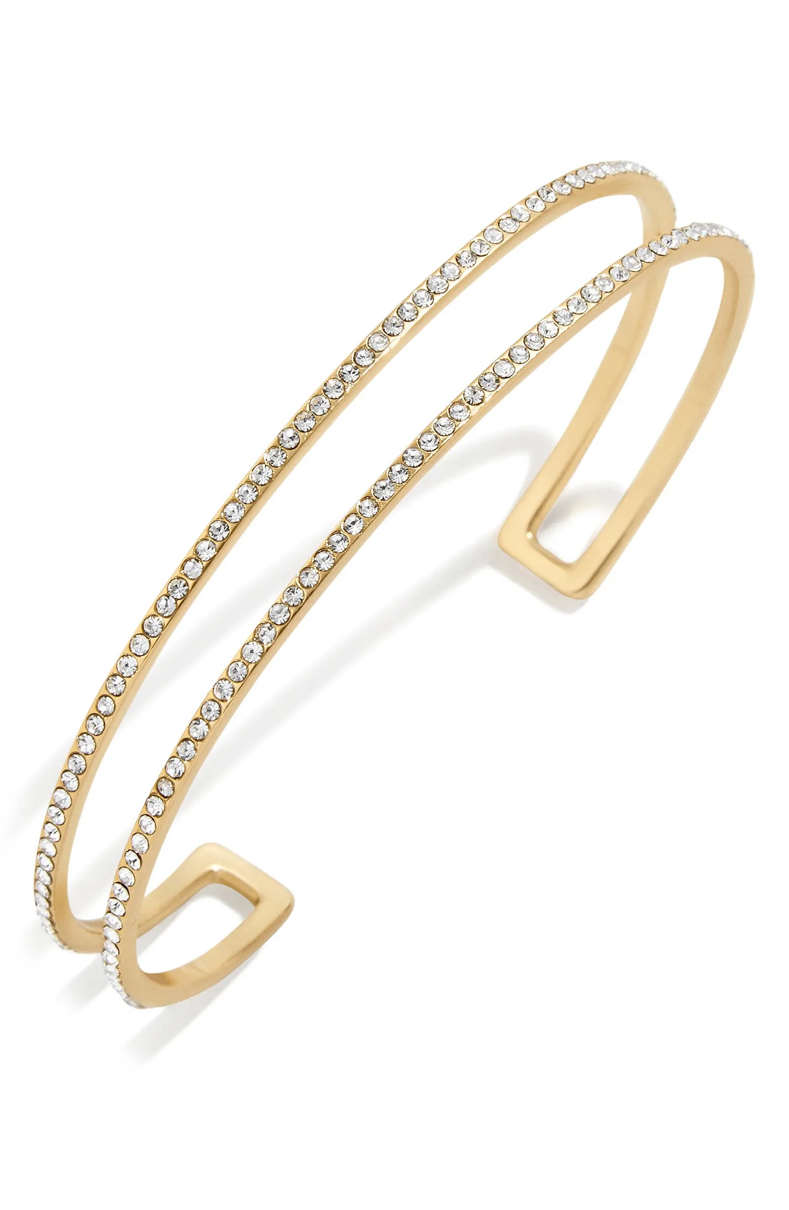 Val Pavé Double Cuff Bracelet | Nordstrom