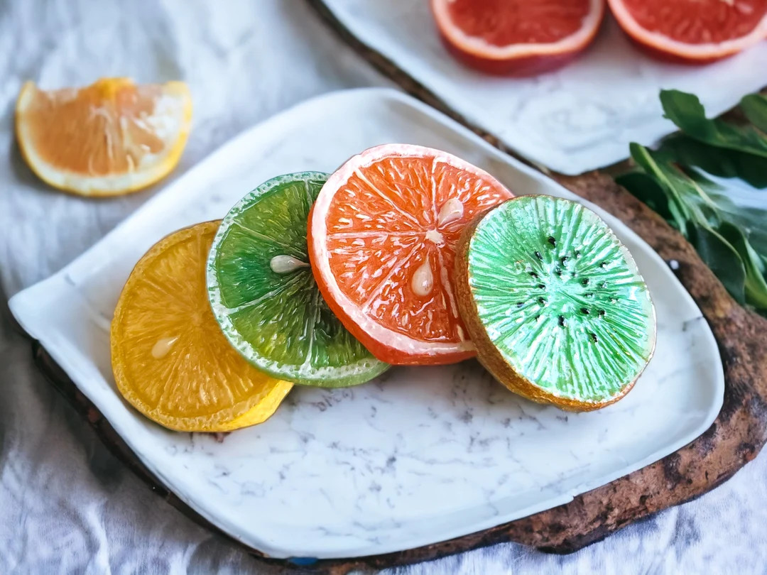 Hand Painted Citrus Fruit Phone Grip, 3D Realistic, Scented Phone Grip - Etsy | Etsy (US)