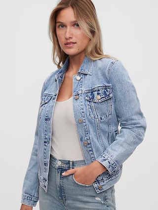 Womens / Outerwear & BlazersIcon Denim Jacket With Washwell™ | Gap (US)