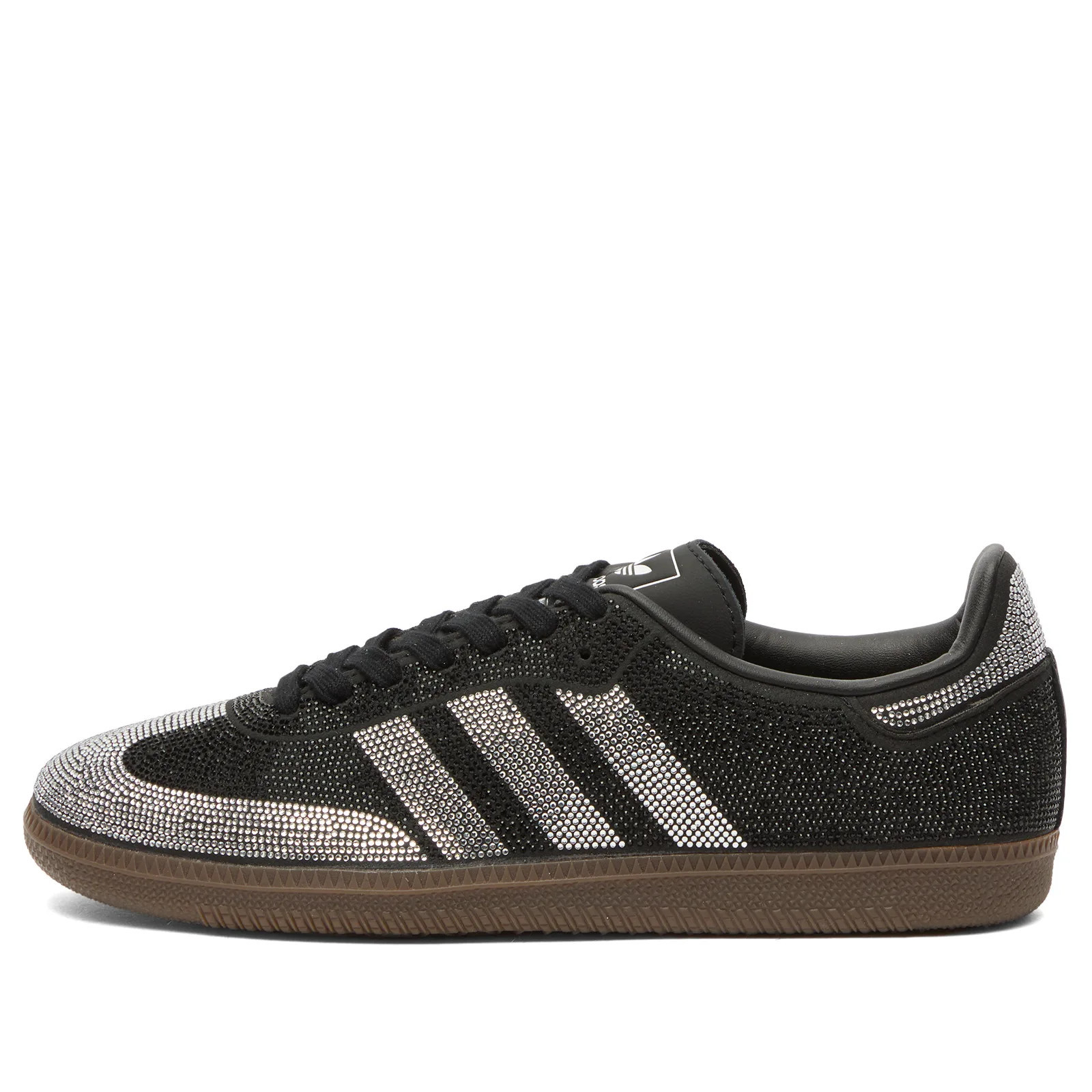 Adidas Women's Samba OG Diamante Sneakers in Core Black/White, Size UK 6.5 | END. Clothing