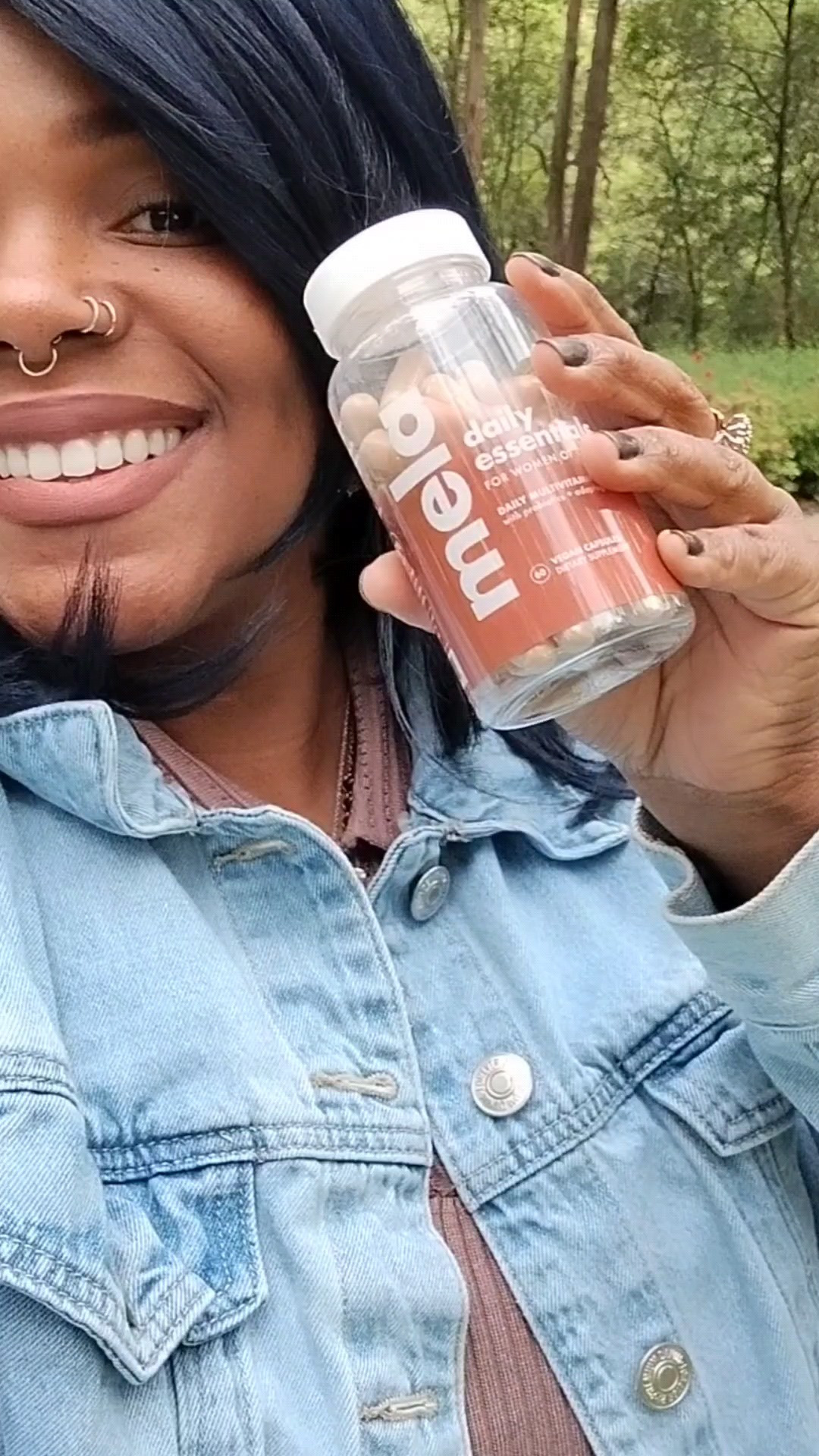 Even after one month of taking Mela Vitamins I feel a difference. I feel more energized, rejuvenated, lighter on my feet, tummy feels balanced, skin looks more clear and I'm finally getting that natural glow ✨ if you're a woman of color and you find the vitamins sold in stores don't work, check out Mela. These vitamins truly work for our skin and are compatible with our immune system.🫶🏾

#LTKstorytime #LTKselfcare #LTKBeauty