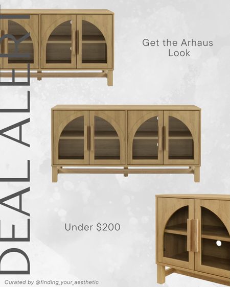Back in stock!! 🚨🚨

This arched door console is giving designer vibes for under $200 🤯 Get the arhaus cabinet look for less before it sells out. 

Sideboard with glass doors // wood console cabinet // console cabinet with arched doors // arhaus cabinet dupe // foyer console // entryway cabinet // affordable media console // budget friendly console cabinet // Walmart home



#LTKHome #LTKFamily
