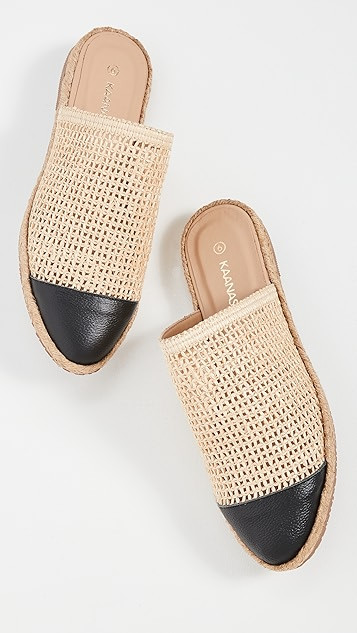 Palau Fishnet Espadrille Mules | Shopbop