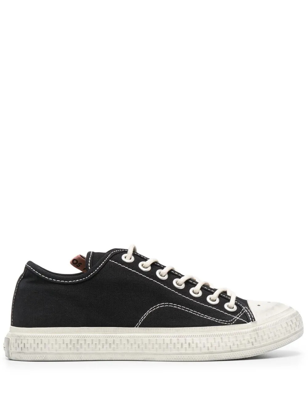 canvas lace-up sneakers | Farfetch Global