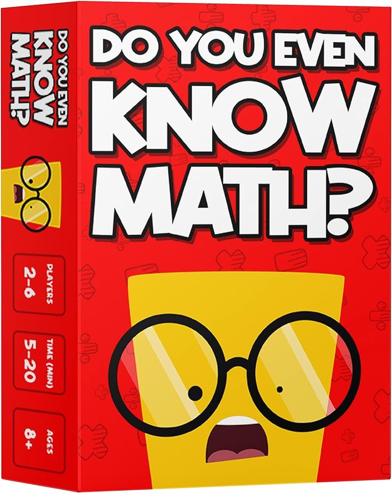 DO YOU EVEN KNOW MATH? The Ultimate Mental Math Game for Kids 8+, Teens and Adults | Amazon (US)