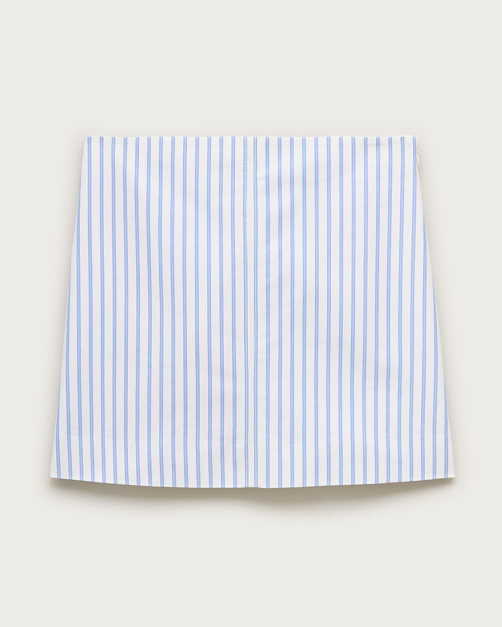 Fairfax mini skirt in striped double cotton poplin | J. Crew US