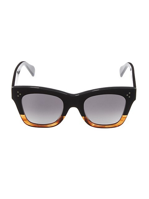CELINE 50MM Square Cat Eye Sunglasses | Saks Fifth Avenue