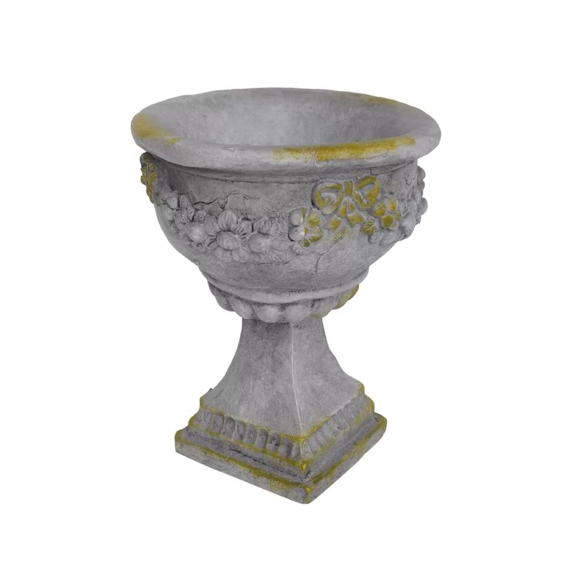 Runyan Concrete Urn Planter | Wayfair North America