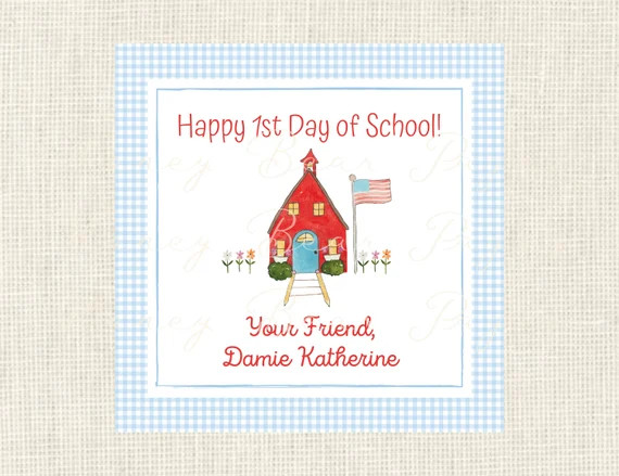 Back to School Tags / First Day of School | Etsy | Etsy (US)