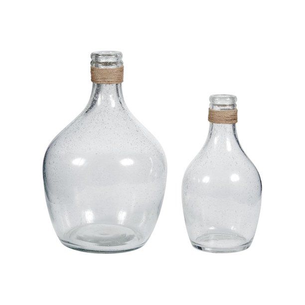 Signature Design by Ashley Marcin Clear Vase - Set of 2 | Walmart (US)