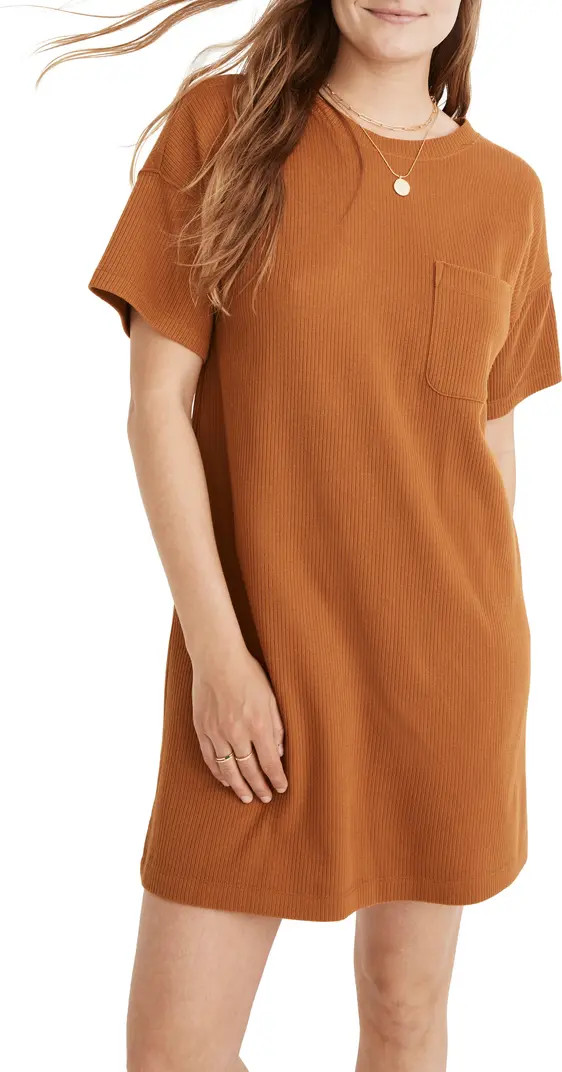 Rib T-Shirt Dress | Nordstrom