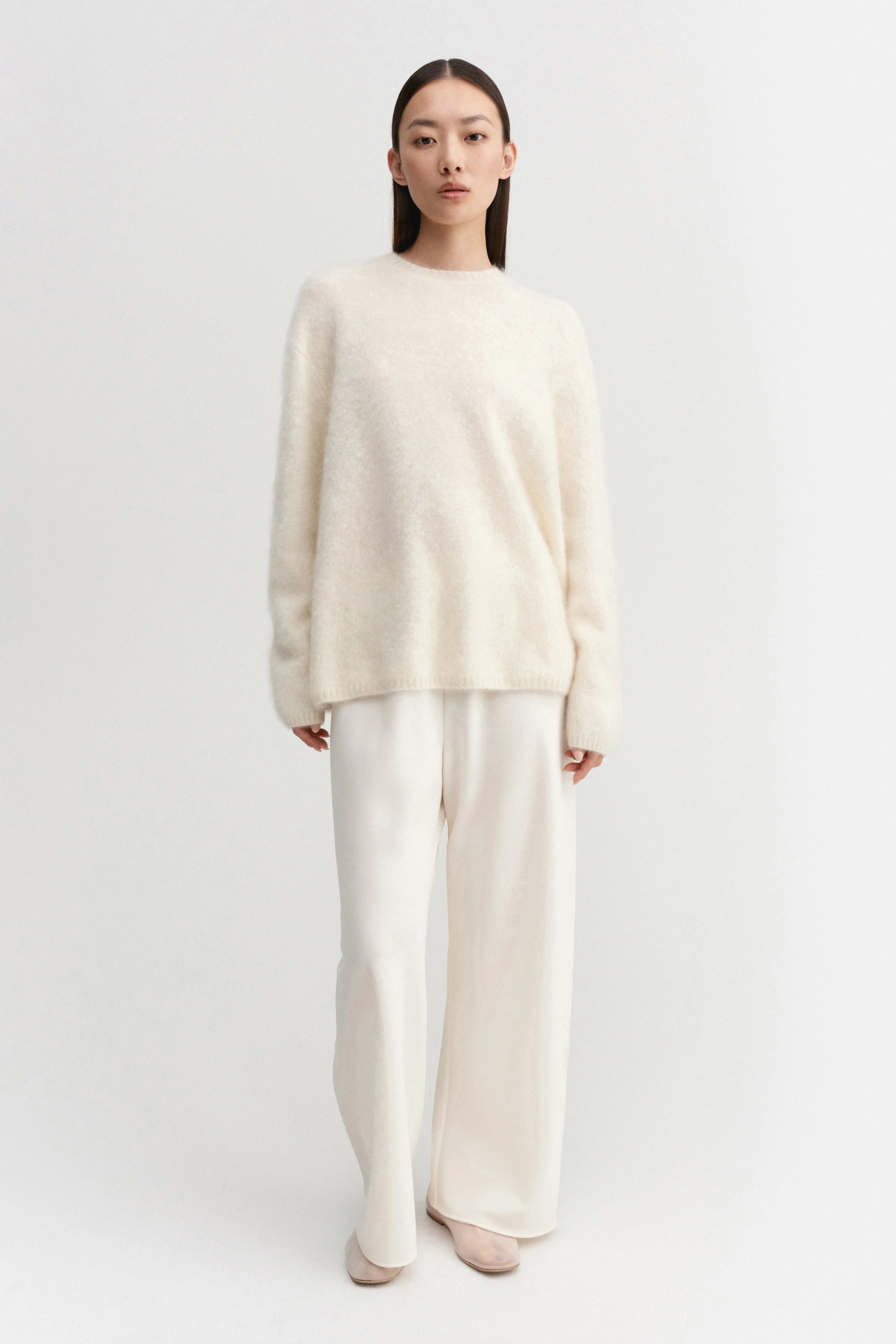Floy Cashmere Sweater, cream | Almada Label