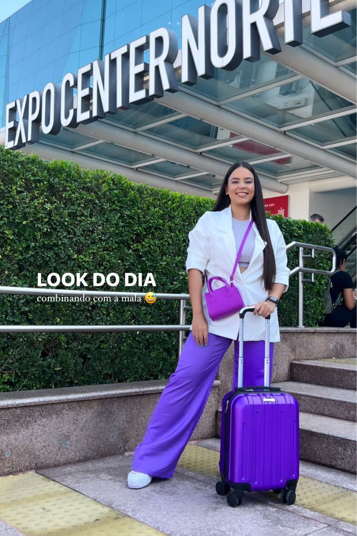 look do dia para combinar com a mala 💜

#LTKbrasil #LTKmidsize #LTKstyletip