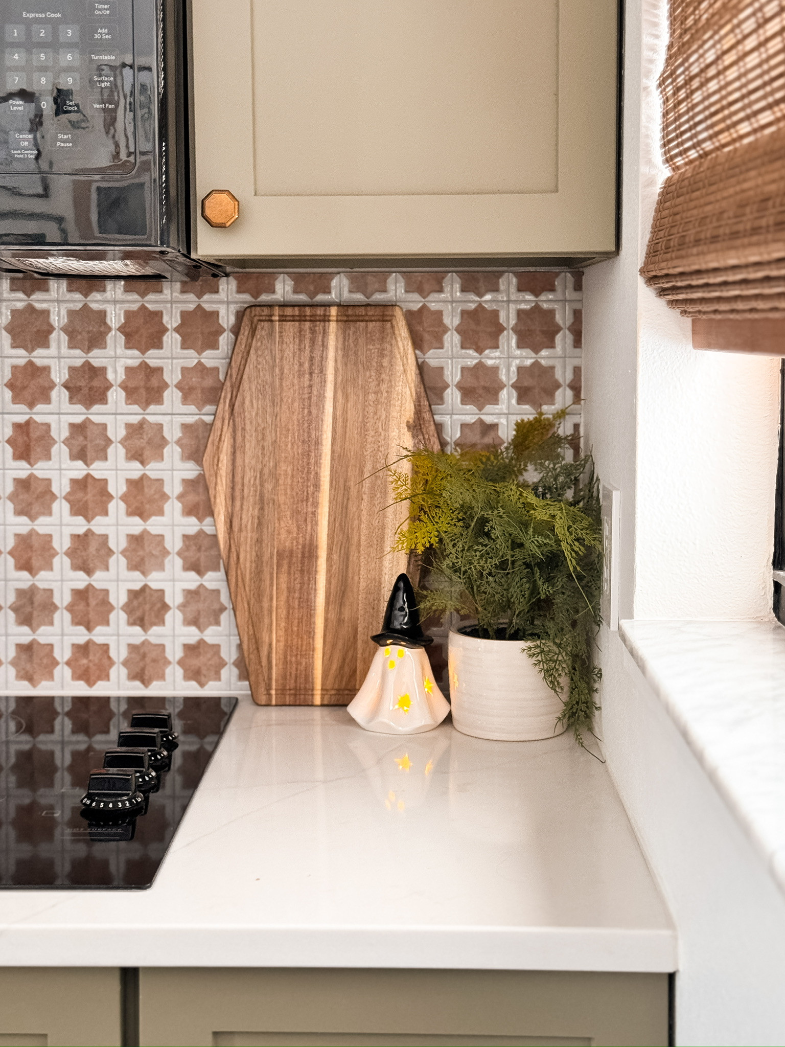 I love subtle Halloween touches throughout the house! Like this coffin board and tiny light-up star ghost.  

 #LTKHalloween #LTKKids #LTKFamily