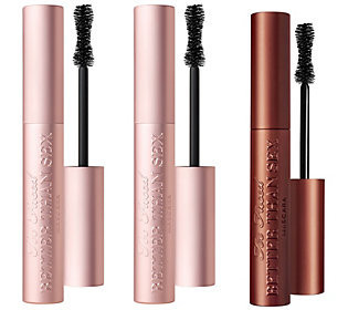 Too Faced Better Than Sex Mascara Trio | QVC